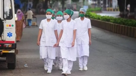 Corona Warrior: GMCH Nurse Faints On Duty