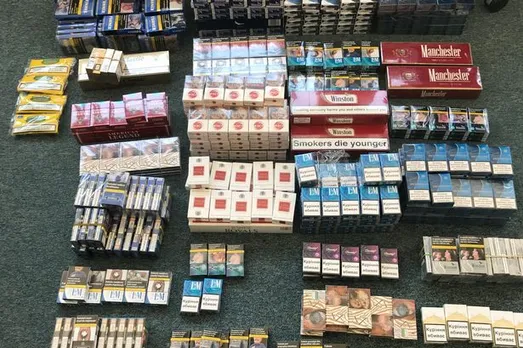 Assam Rifles Seizes 97.50 lakh Worth Foreign Cigarettes