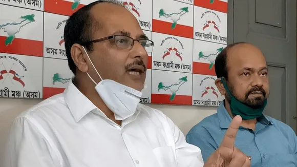 Asom Songrami Mancha Challenges BJP Over Elections