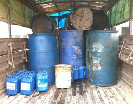 Mayong: 2200 Litres Illegal Diesel Seized