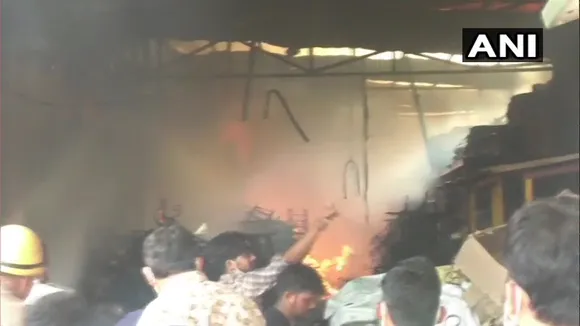 Noida: Fire Breaks Out At Toy Factory