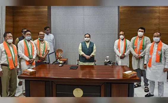 Five Former Congress Manipur MLAs Join BJP