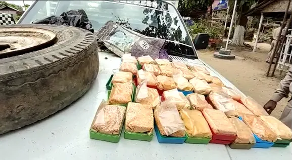 Bokajan: 572gms Heroin Seized