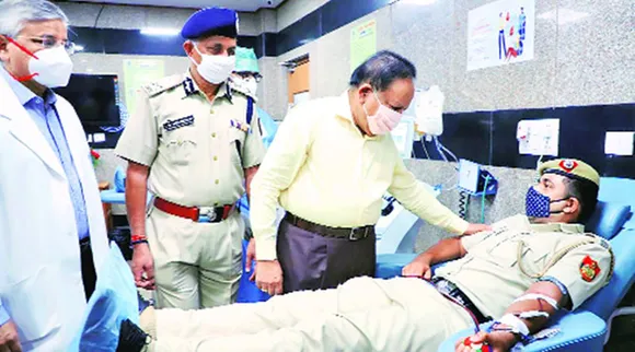 COVID-19 cured Army, Paramilitary personnel to donate plasma