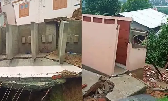 Building Roof Collapses in Hatigaon