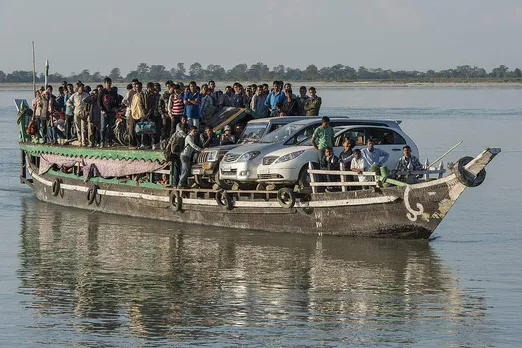 Majuli: Ferry Services Suspended