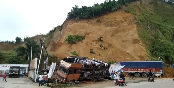 Arunachal: Landslide Hits NH 15