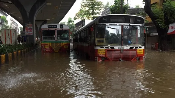 Mumbai Rains: Waterlogging In Several Parts, Trains Suspended