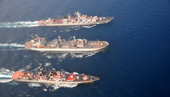 Indian, Russian Navies Begins Defence Exercise
