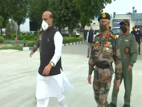 Defence Minister Rajnath Singh Leaves For Iran