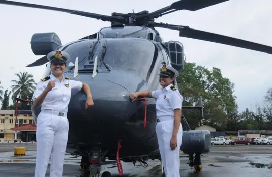 Two Women Officers To Operate Helicopters For Indian Navy