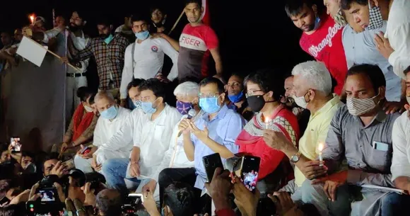 Hathras Case: AAP, Bhim Army, CPI(M) Join Protest In Delhi
