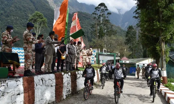 COVID Sikkim: ITBP Launches Cycling Expedition
