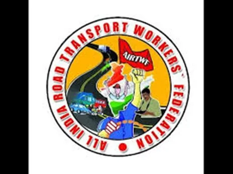 Road Transport Workers Stage Protest at Khanapara