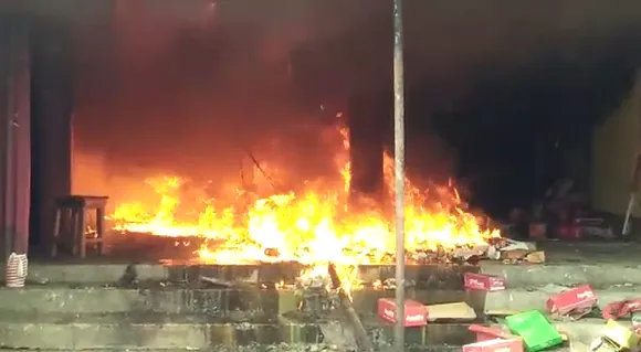 Four Shops Gutted In Nalbari