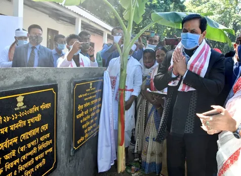 CM Sonowal Unveils Multiple Projects In Majuli