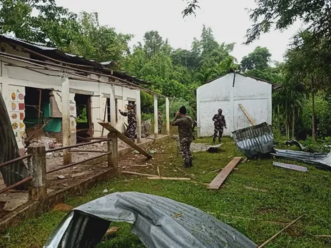 Cachar: Miscreants Bomb School