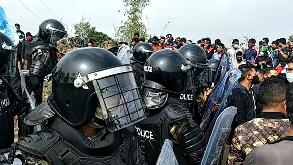 Meghalaya: 7 Cops Wounded During Protest