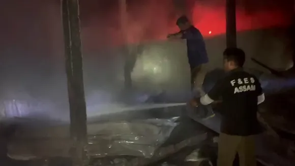 Hajo: Four Shops Gutted In Fire