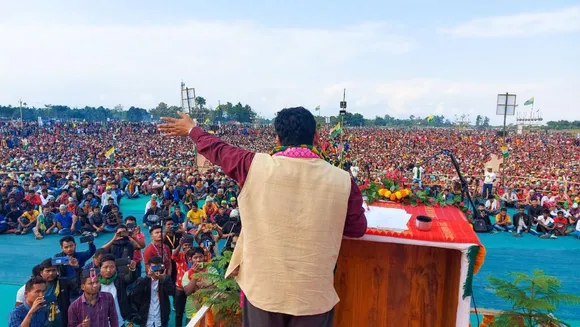 “People Are With UPPL” – Pramod Boro at Kokrajhar Mega Rally