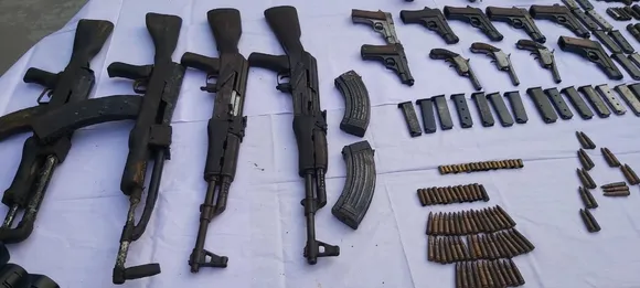 Kokrajhar: Huge Cache Of Arms, Ammunition Recovered