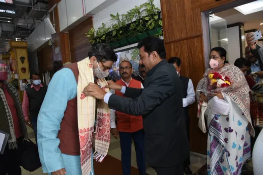 Ghy: Assam BJP In-charge Baijayant Jay Panda On 2-Day Visit