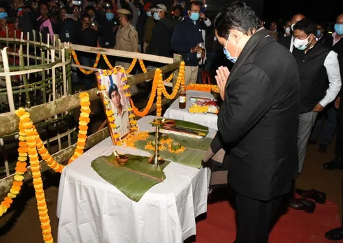 Dhemaji: CM Visits Martyr Mritunjoy Chutia’s Family