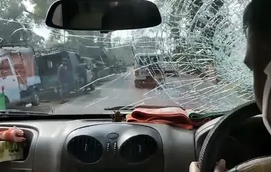 JP Nadda’s Convoy Attacked In Bengal