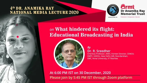 Anamika Ray National Media Lecture Today