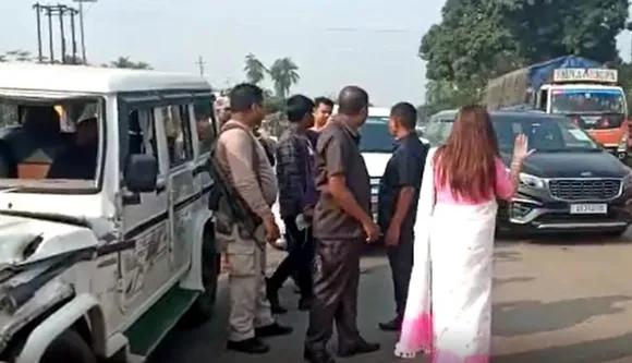 Angurlata Deka’s Convoy Meets With Accident, 3 Injured