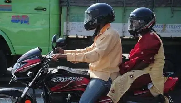 Helmets Made Compulsory For Both Riders Or Rs 1000 Fine