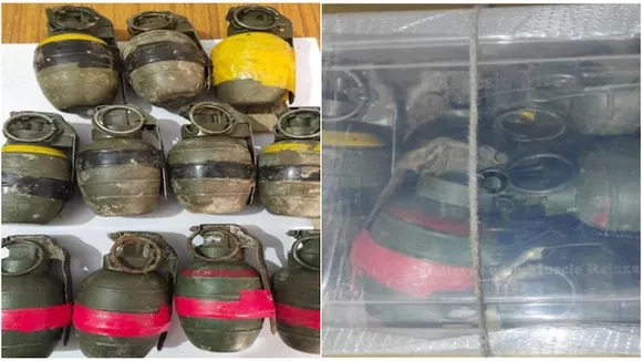 11 Grenades Dropped By Drone From Pakistan Recovered