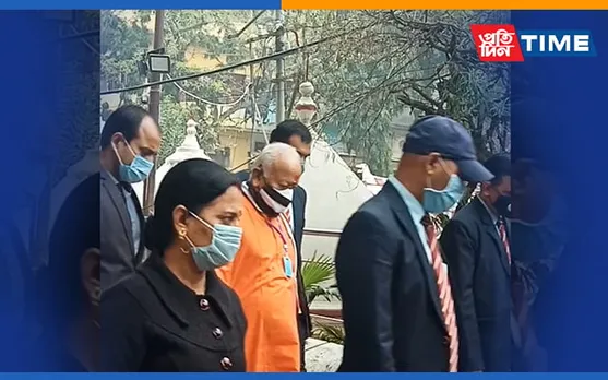 RSS Chief Mohan Bhagwat Visits Kamakhya Temple