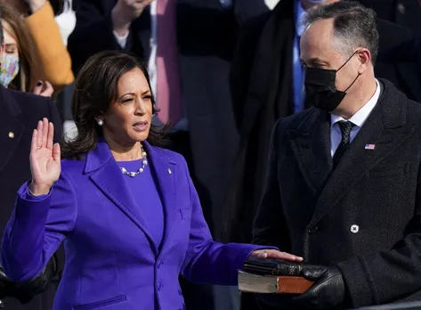 Kamala Harris Sworn In As US Vice President