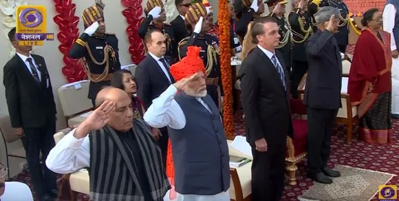 President Kovind Unfurls Tricolour, PM Modi Pays Tribute To Fallen Soldiers