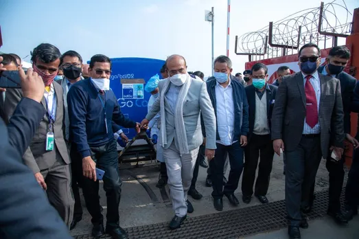 Manipur Receives 1st Consignment of COVISHIELD
