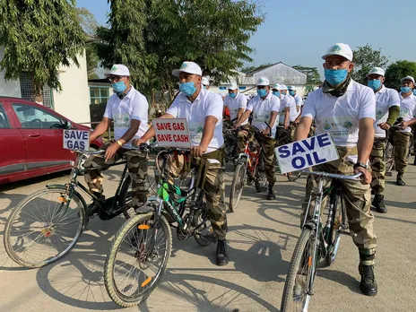 Assam: Cyclothon On Fuel Conservation