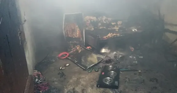 Majuli: Three houses Gutted In Fire