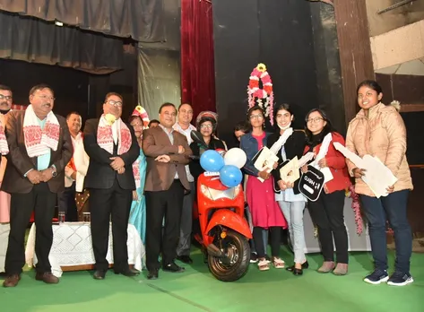 Sivasagar: Himanta Distributes Free Scooters To Recipients
