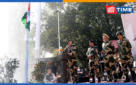 Jammu: BSF Unfurls Tallest 131-Feet High Tricolor Along LoC