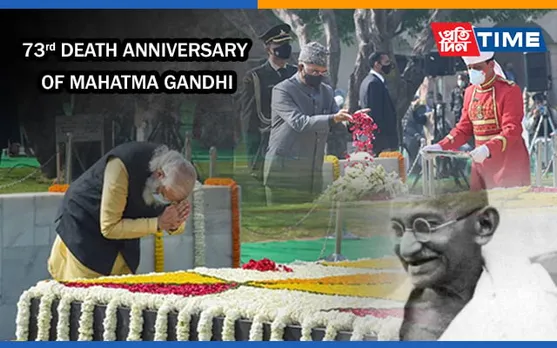 Prez Kovind, PM Modi Among Others Pay Tributes To Mahatma Gandhi