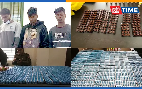 Guwahati: Huge Cache of Drugs Seized, 3 Arrested