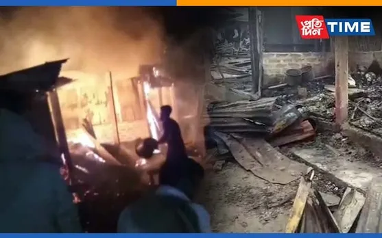 Bongaigaon: 7 Shops Gutted In Fire