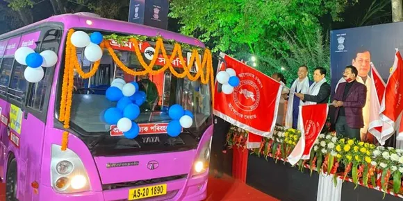 Guwahati: ASTC Reduces Number of Pink Buses to 4