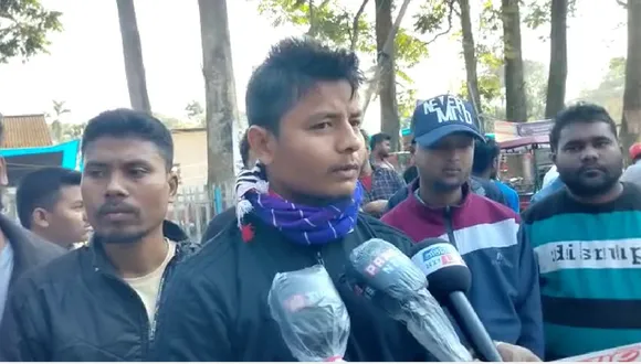 Tinsukia: AJYCP Stages Protest Over Fuel Price Hike