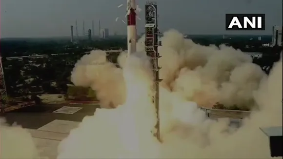 ISRO’s PSLV-C51/Amazonia-1 Takes Off