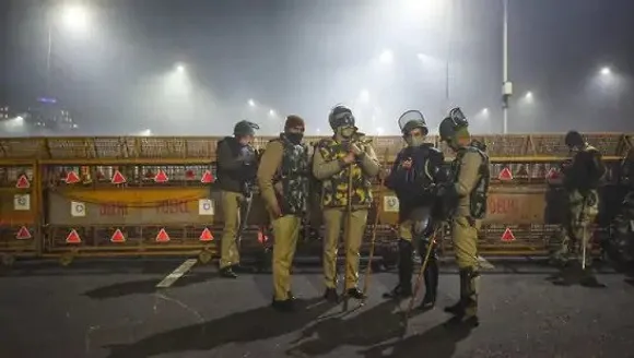 2 Cops Killed As Truck Runs Over Them At Delhi Protest Site