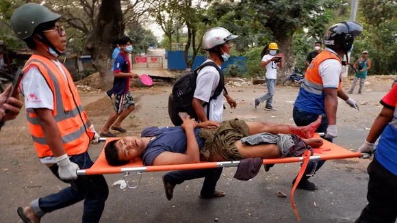 Myanmar Coup: 2 Dead, 30 Injured In Police Firing