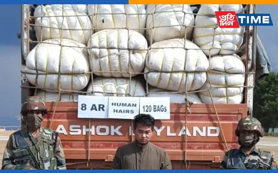 Mizoram: 120 Bags Of Smuggled Hair Seized