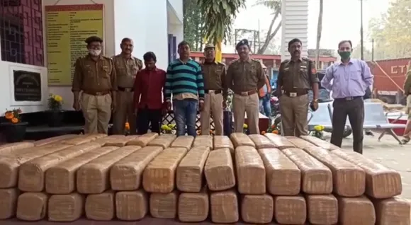 Ganja Worth 1.2 Crore Transported In Oil Tanker Seized